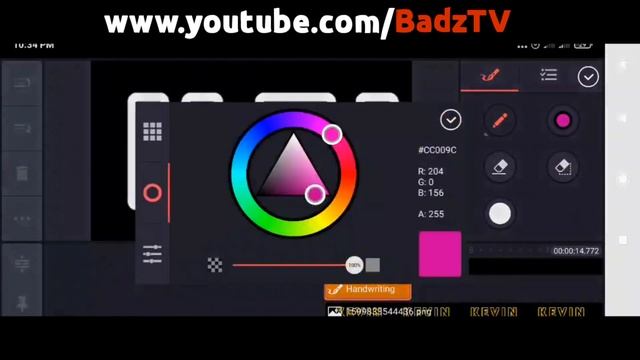 How to create Neon Text ANIMATION || Kinemaster Tutorial || смотреть онлайн