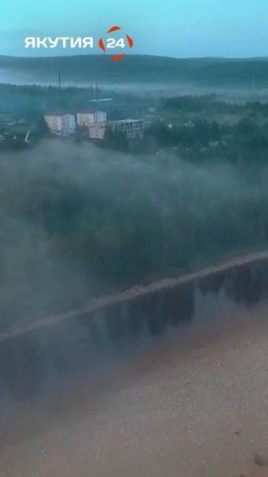 Красота села Иенгра в Нерюнгринском районе Якутии