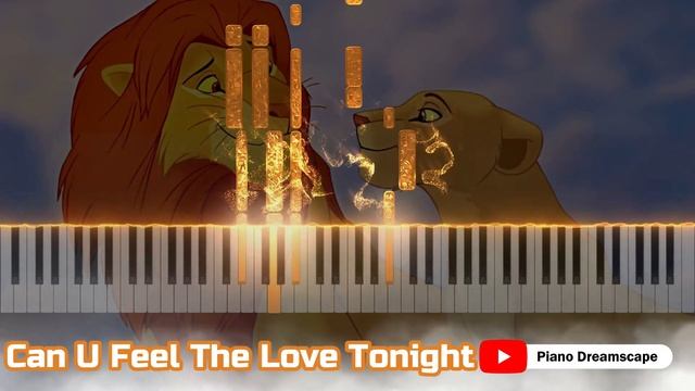 Can U Feel The Love Tonight (Piano) Elton John смотреть онлайн