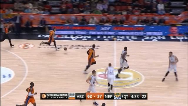 Highlights: Valencia Basket-Neptunas Klaipeda смотреть онлайн