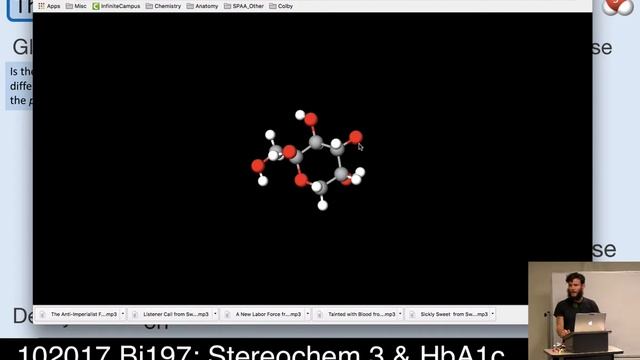 Lecture 17 (101617): Stereochemistry pt 3 / Glycation смотреть онлайн