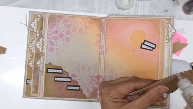 Album photo INSPIRATIONS ET CITATIONS .GEL PRESS ET POCHOIR .SCRAPBOOKING .recette encre. смотреть онлайн