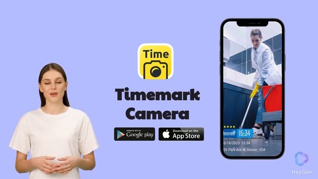 Timemark Camera-add timestamp and location on photos смотреть онлайн
