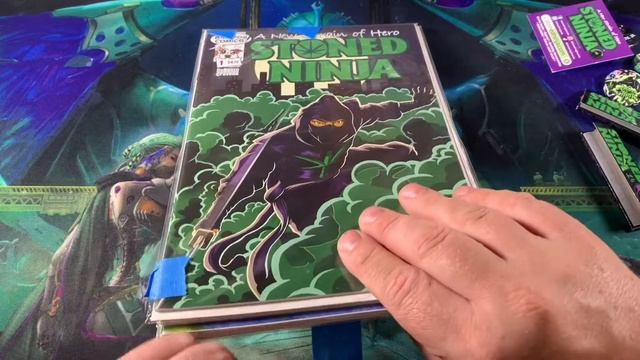 Stoned Ninja #1 SAP Kickstarter Rewards Unboxing!! смотреть онлайн