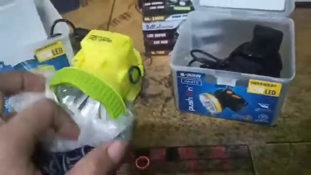 Rekomendasi Senter Kepala Murah Tapi Bagus|| PUSH ON 35 Watt