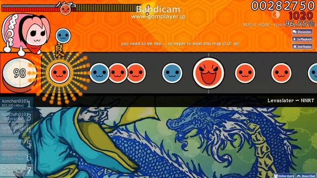 【osu!taiko】 Levaslater - NNRT [Taiko DS] смотреть онлайн