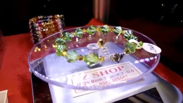Lắc tay handmade pha lê Swarovski LT147 смотреть онлайн