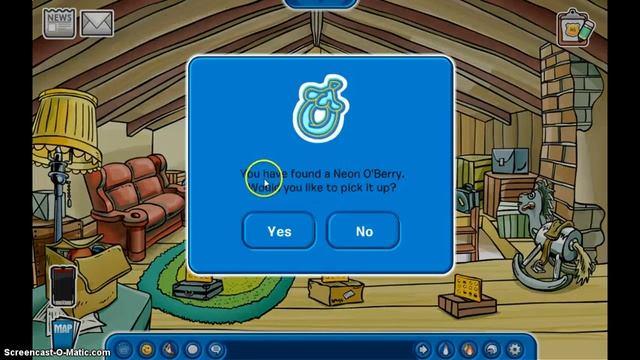 Club Penguin Neon O'Berry Pin Cheat смотреть онлайн