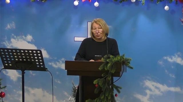 Воскресное собрание 31.12.2023 Начало 11:00 смотреть онлайн
