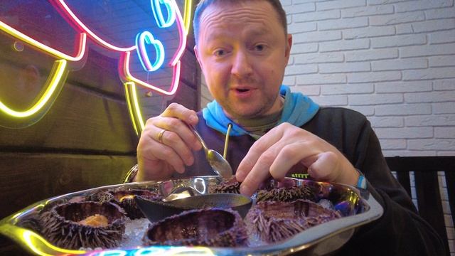 Пробуем свежую поставку(06.02.2025) морского ежа