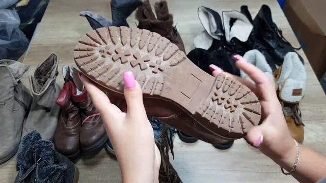 ❌Взуття жіноче Зима 1 сорт. Секонд хенд Оптом. Німеччина. 18.9 кг смотреть онлайн