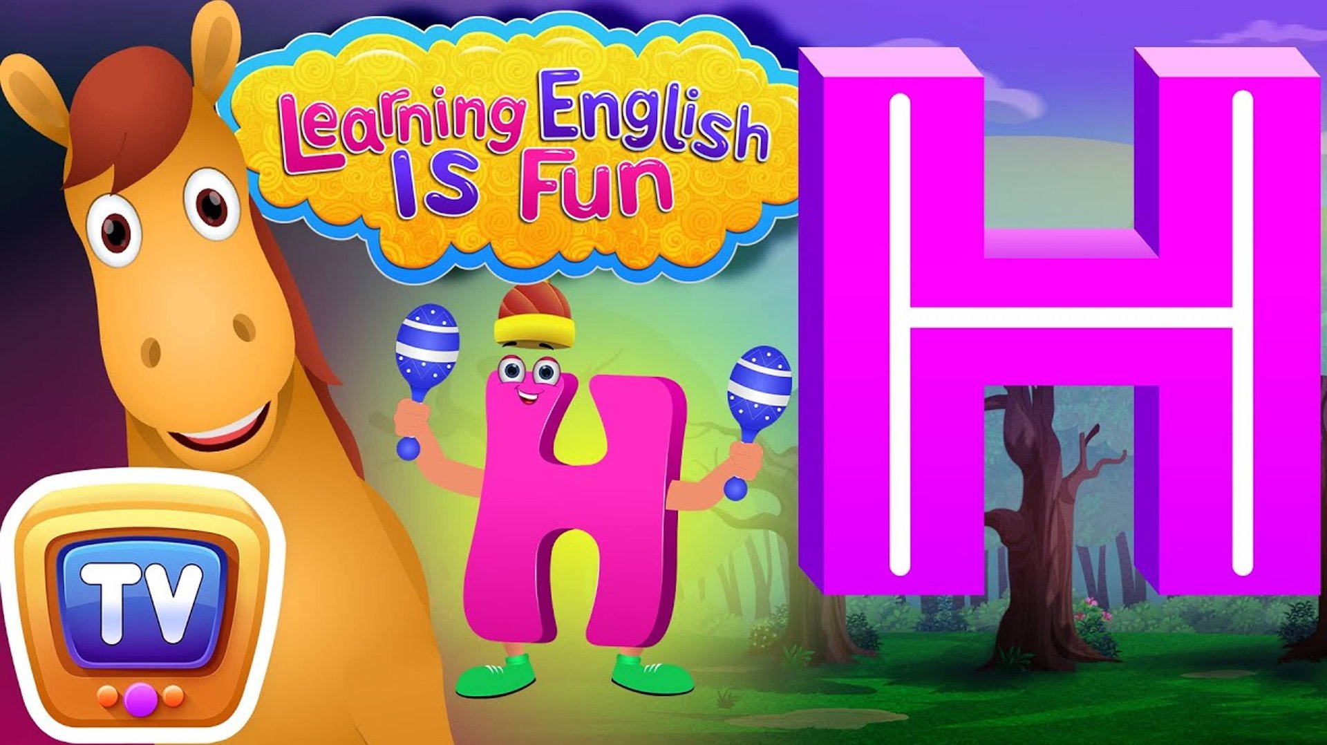📹 Letter “H” Song - Alphabet and Phonics song - Learning English is fun for Kids! - ChuChu TV смотреть онлайн