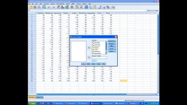 How To Analize Exploratory Factor on SPSS смотреть онлайн
