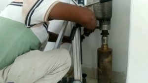 how to use core cutting machine bangla / Core Drill Machine