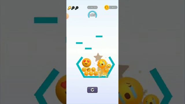 Прохождение уровней в игре "Касание и отскок". смотреть онлайн