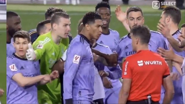🤯 Huge clash erupted in Real Madrid vs Valencia game as Jude Bellingham goal disallowed & red card смотреть онлайн