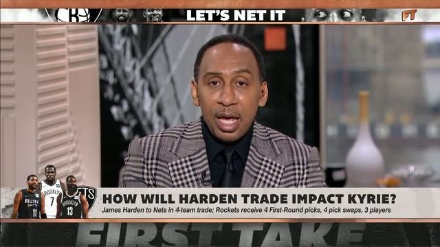 Kyrie Irving runs the risk of the Nets voiding his contract - Stephen A. | First Take смотреть онлайн