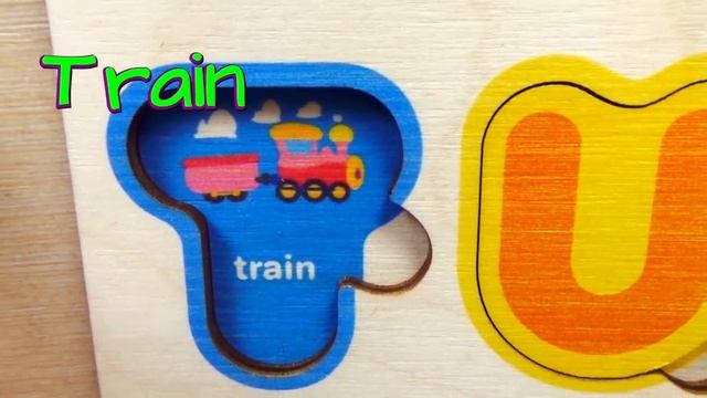 ABCD с Егором Alphabet From A To Z On Wooden Board For Kids