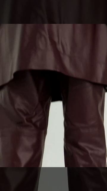 Judie apron panelled leather trousers смотреть онлайн