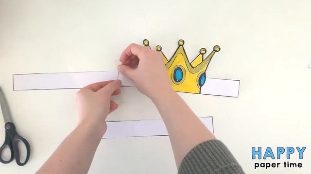 Princess crown printable coloring craft for kids смотреть онлайн