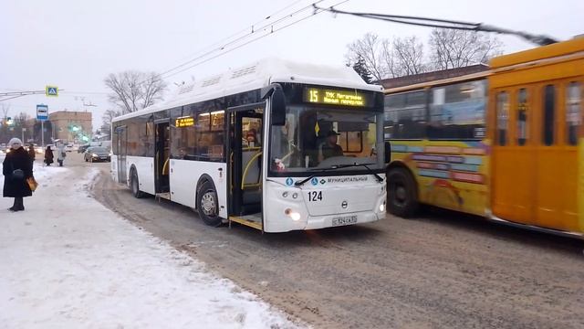 ОРЁЛ АВТОБУС ЛиАЗ 5292.67 маршрут 15 смотреть онлайн