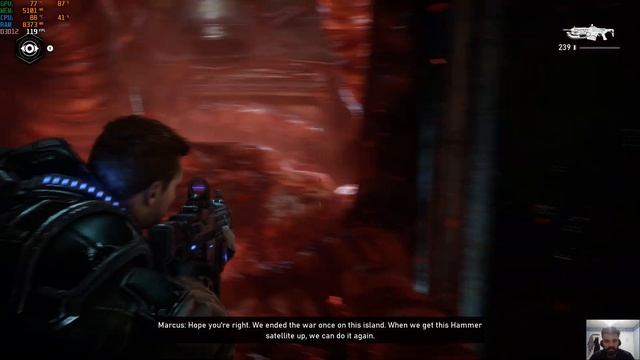 Gears 5 (Gears of War 5) - GAME TEST/REVIEW - MSI GP75 Leopard 10SFK 2020 смотреть онлайн