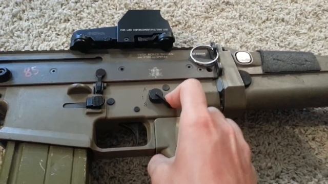 Scar SSR fire demonstration смотреть онлайн