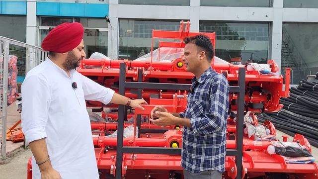 40000 में खरीदे 8•5 फूट का 60 बड़े ब्लेड बाला इटली का रोटावेटर || Maschio Diesel Saver Pro Rotavato смотреть онлайн