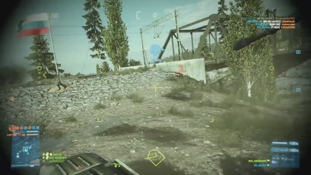 Battlefield 3 Kiasar Railroad смотреть онлайн