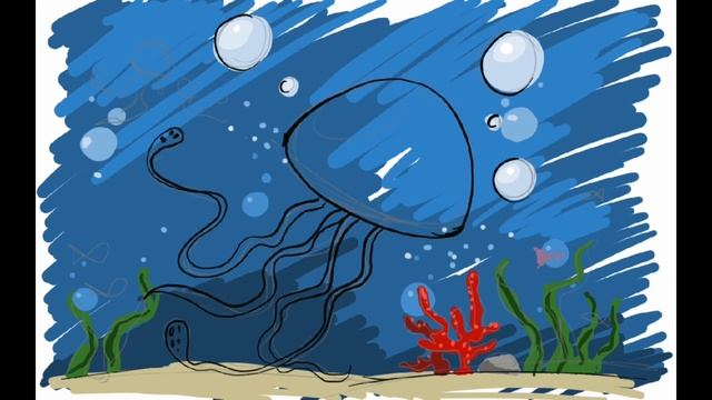 Imparare i colori - Video per bambini ( Medusa ) смотреть онлайн