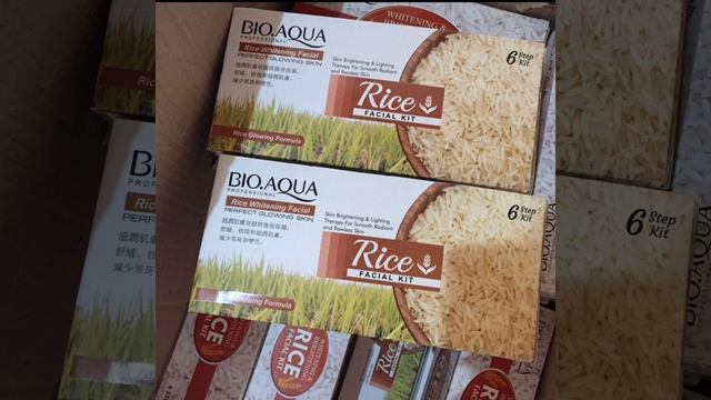 Bio Aqua Rice Facial Kit Brightening Facial Kit Fairness Instant Radiance смотреть онлайн