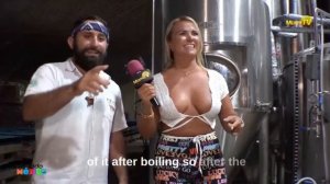 Miami TV   Jenny Scordamaglia en la Cerveceria Tulum 2