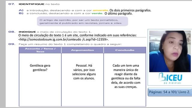 5° Ano - Correção das atividades das páginas 54 a 101 (Livro 2). смотреть онлайн