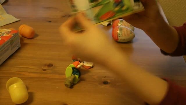 6 Surprise Eggs: Kinder Egg ( Music ..ChannelAlexandru)