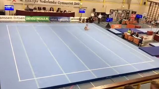 Turnen, NK teams, vloer, Kaithlyn Verhage, Turnz Amsterdam смотреть онлайн