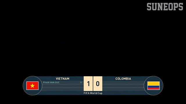 PES 19 | FIFA WORLDCUP | VÒNG CHUNG KẾT - FINAL | VIETNAM vs COLOMBIA - Giấc mơ Bóng Đá VIỆT NAM смотреть онлайн