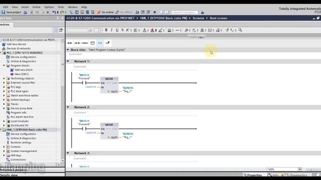 Part 2 SIEMENS SINAMICS G120 CONTROL VIA PROFINET смотреть онлайн