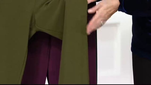 Susan Graver Essentials Lustra Knit Skinny Pants on QVC смотреть онлайн