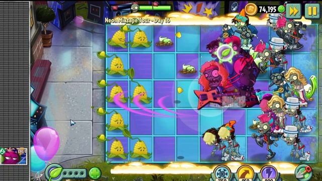 PLANTS VS. ZOMBIES 2 - NEON MIXTAPE TOUR - DAY 16 смотреть онлайн