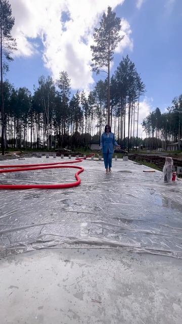 Строим дом по проекту ML 100 Фахверк.