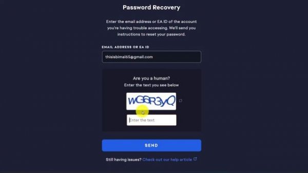 How to Reset Password EA Account !