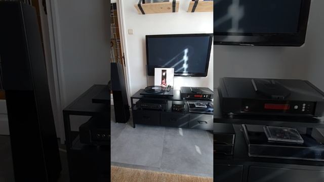 Rega Saturn-r, Rega Aethos, Totem Tribe Towers. Eric Clapton