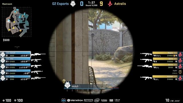 Astralis vs G2 - ESL Pro League S8 EU - bo1 - de_overpass [CrystalMay, Smile] смотреть онлайн