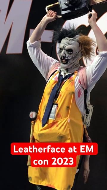 Leatherface cosplay #cosplay #leatherface #texaschainsawmassacre #emcon смотреть онлайн