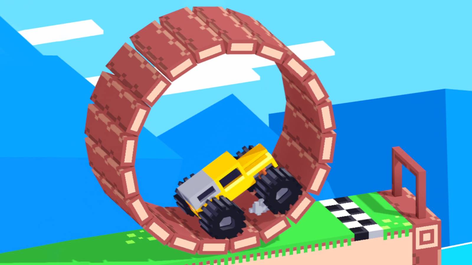 МАШИНКА В КОЛЕСЕ? Погнали! ► Drive Mad (Fancade) смотреть онлайн