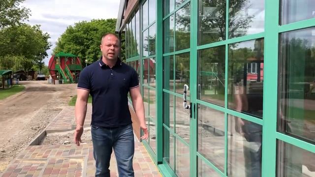 Обзор остекления летнего ресторана для эко-лагеря Berry Land смотреть онлайн