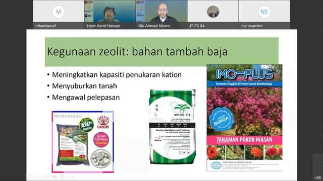 [Siri Webinar CSNano] Perkongsian Ilmu "Apa itu zeolit?" & Majlis Perasmian Persatuan Zeolit Msia смотреть онлайн