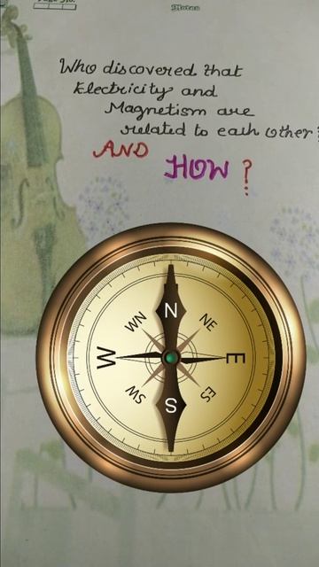 Who Discovered That Electricity And Magnetism Are Related To Each Other And How?#shorts#garhwat смотреть онлайн