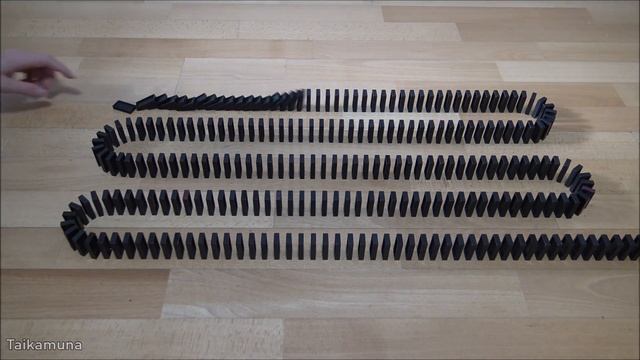 ABSTRACT ART MADE FROM 6,000 DOMINOES | Domino Art #27 смотреть онлайн