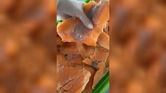 Свежемороженое филе семги 